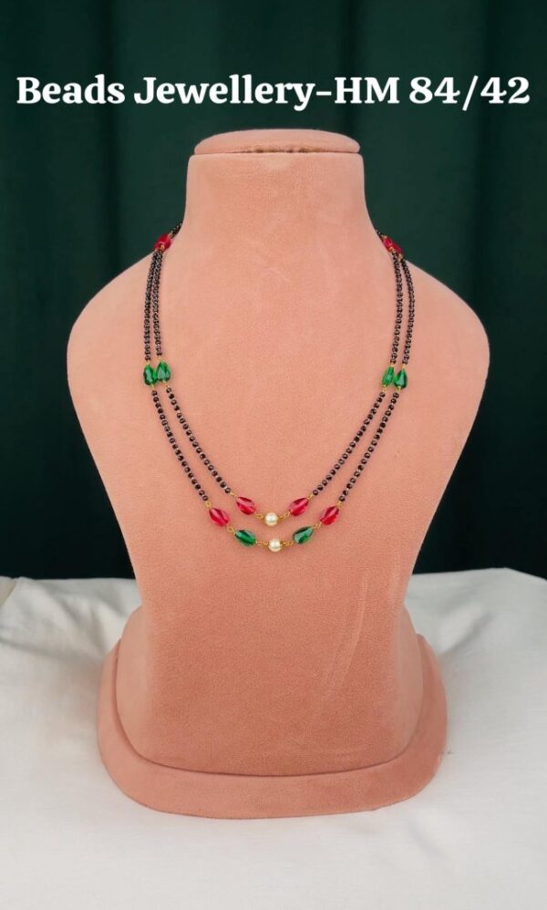 Black beads