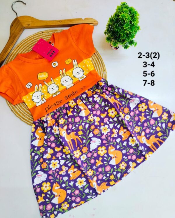 Girls New Summer Frocks - Image 9